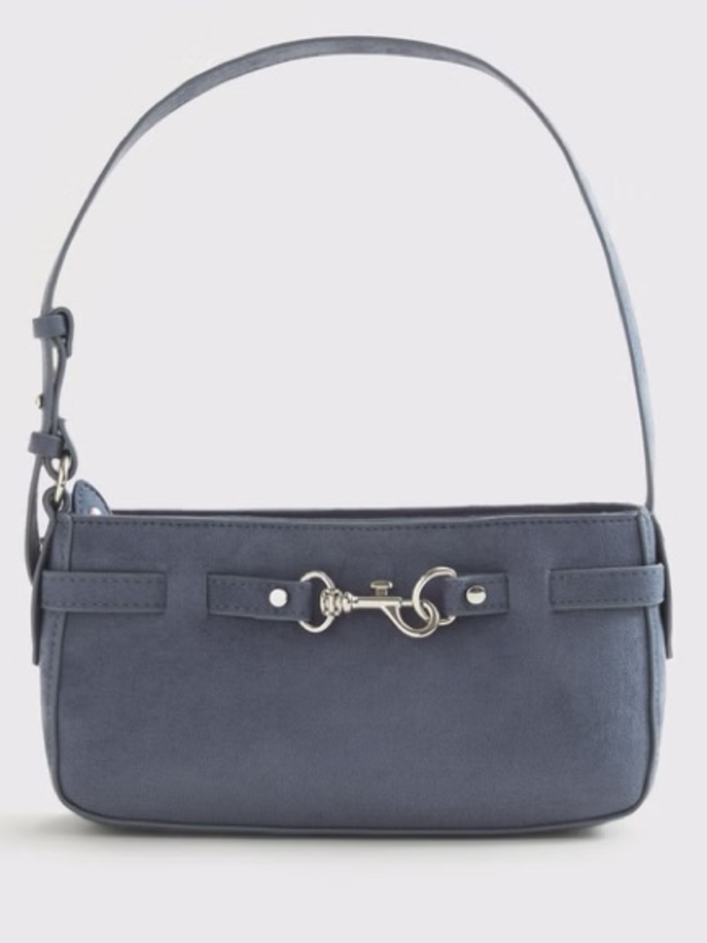 NWT Abercrombie vegan suede shoulder bag
